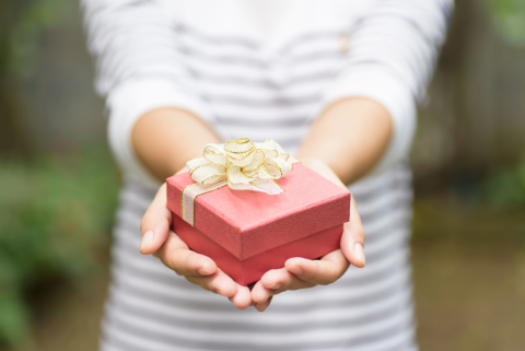 Giving a gift